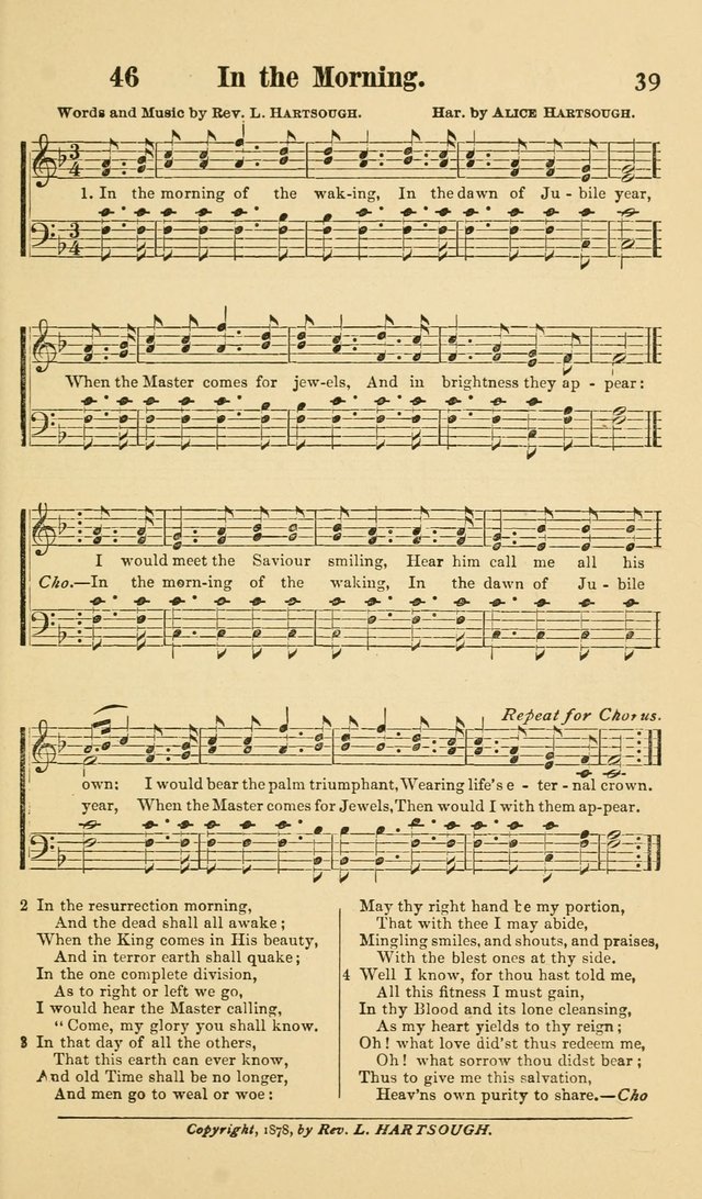 Beulah Songs: a choice collection of popular hymns and music, new and old. Especially adapted to camp meetings, prayer and conference meetings, family worship, and all other assemblies... page 40