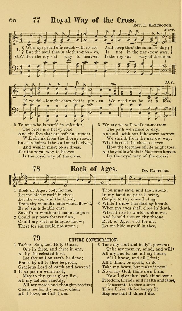 Beulah Songs: a choice collection of popular hymns and music, new and old. Especially adapted to camp meetings, prayer and conference meetings, family worship, and all other assemblies... page 61