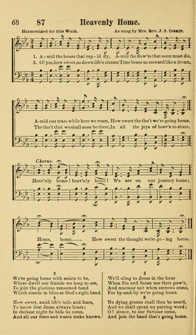 Beulah Songs: a choice collection of popular hymns and music, new and old. Especially adapted to camp meetings, prayer and conference meetings, family worship, and all other assemblies... page 69