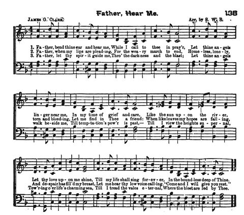 Beautiful Songs; a new and choice collection of songs for the sunday school. Also, a responsive service for each month in the year page 135