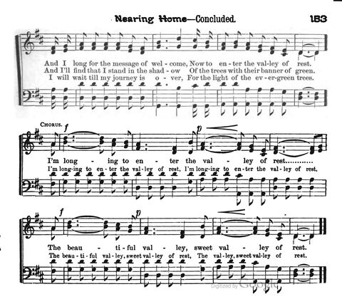 Beautiful Songs; a new and choice collection of songs for the sunday school. Also, a responsive service for each month in the year page 153