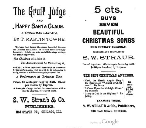 Beautiful Songs; a new and choice collection of songs for the sunday school. Also, a responsive service for each month in the year page 196