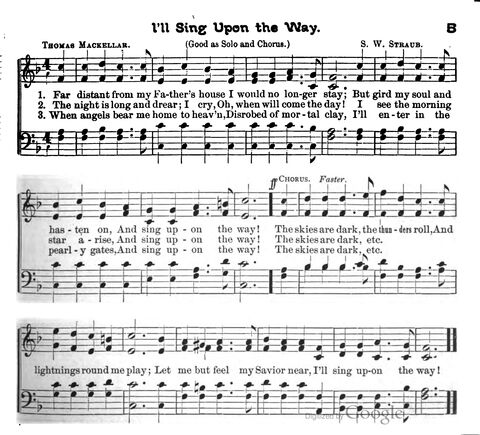 Beautiful Songs; a new and choice collection of songs for the sunday school. Also, a responsive service for each month in the year page 5