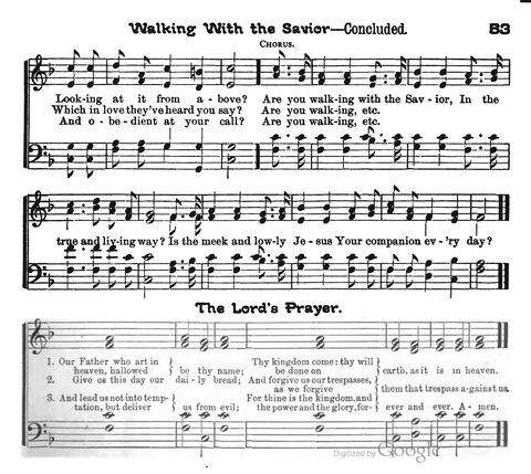 Beautiful Songs; a new and choice collection of songs for the sunday school. Also, a responsive service for each month in the year page 53