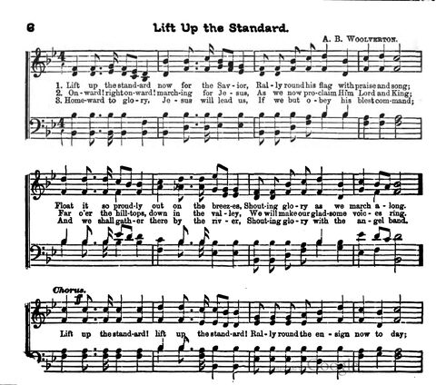 Beautiful Songs; a new and choice collection of songs for the sunday school. Also, a responsive service for each month in the year page 6