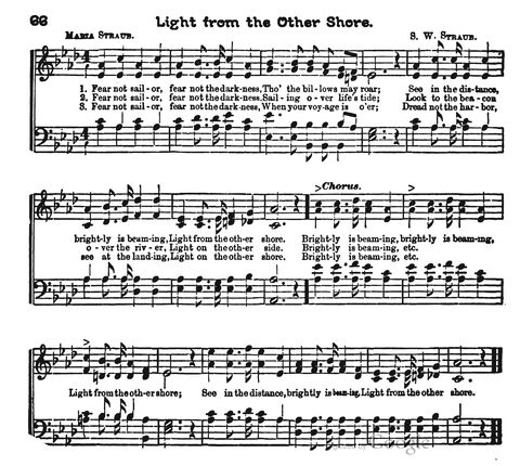 Beautiful Songs; a new and choice collection of songs for the sunday school. Also, a responsive service for each month in the year page 66