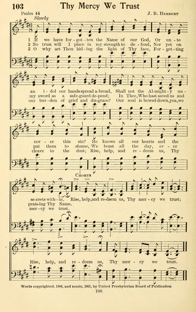 Bible Songs No. 4: a selection of psalms set to music, for use in sabbath schools, adult Bible classes, young people