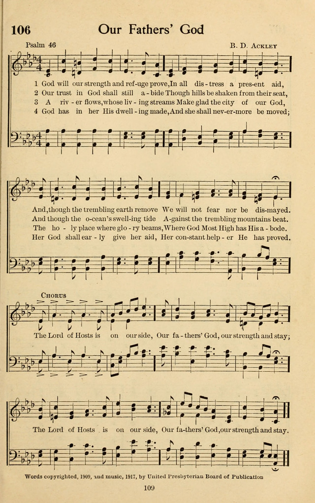 Bible Songs No. 4: a selection of psalms set to music, for use in sabbath schools, adult Bible classes, young people