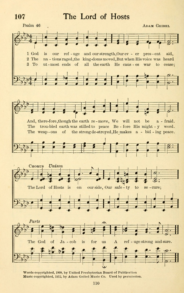 Bible Songs No. 4: a selection of psalms set to music, for use in sabbath schools, adult Bible classes, young people