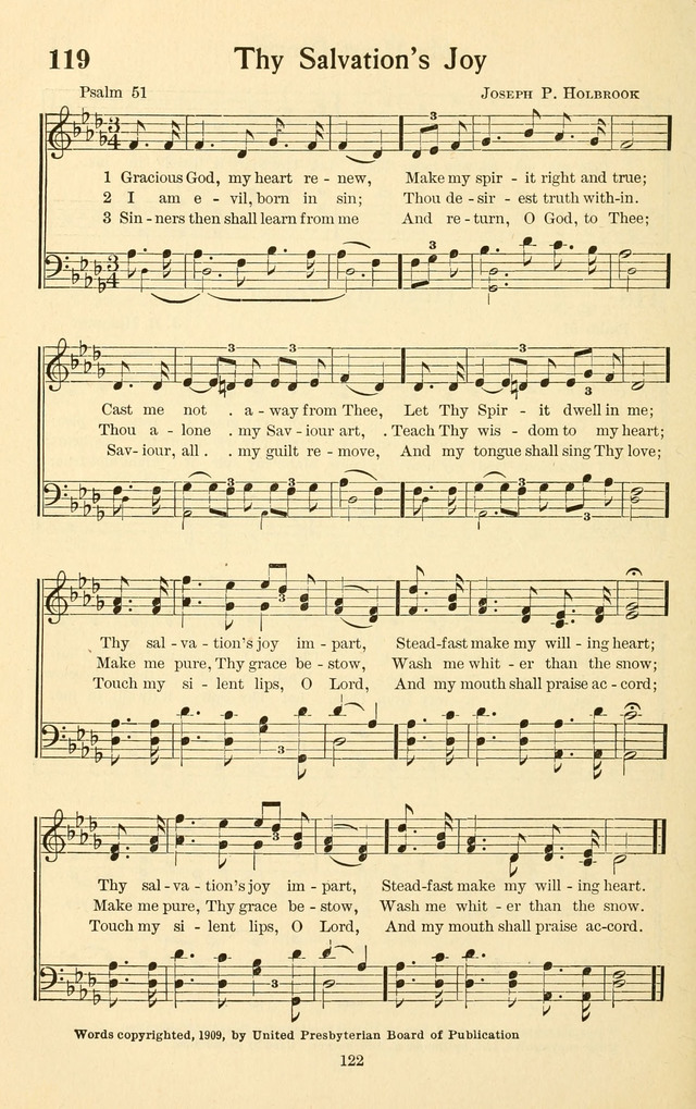 Bible Songs No. 4: a selection of psalms set to music, for use in sabbath schools, adult Bible classes, young people