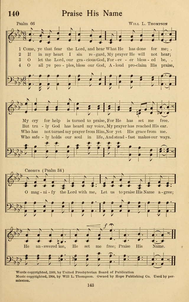 Bible Songs No. 4: a selection of psalms set to music, for use in sabbath schools, adult Bible classes, young people