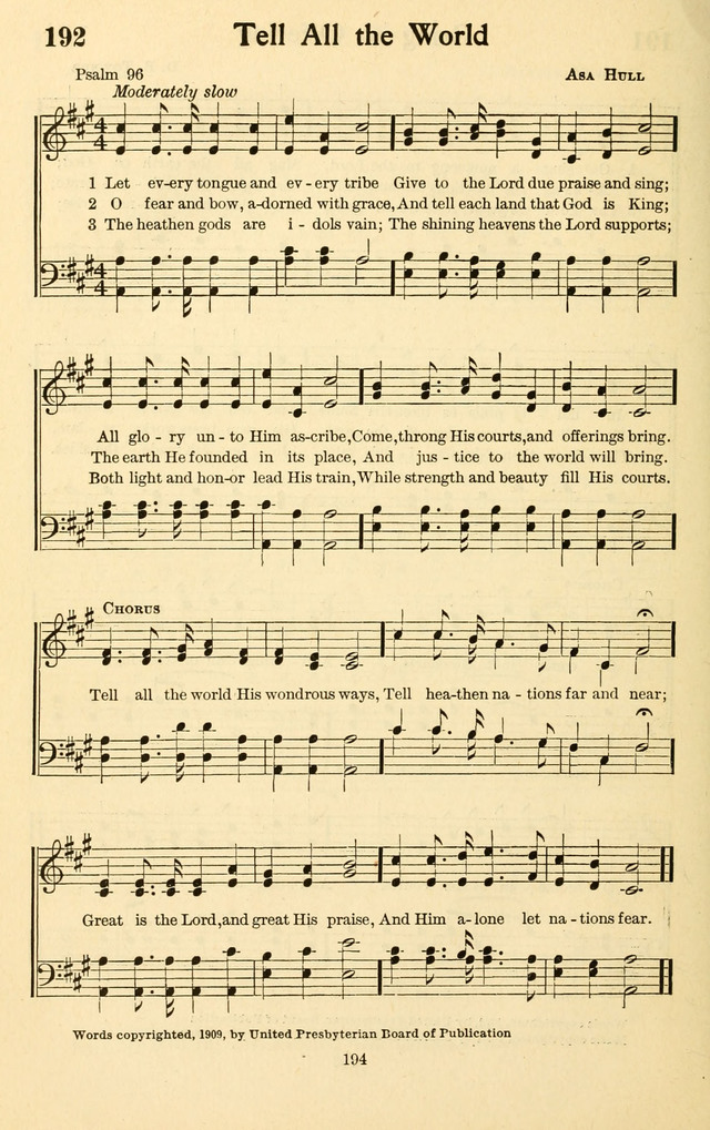 Bible Songs No. 4: a selection of psalms set to music, for use in sabbath schools, adult Bible classes, young people