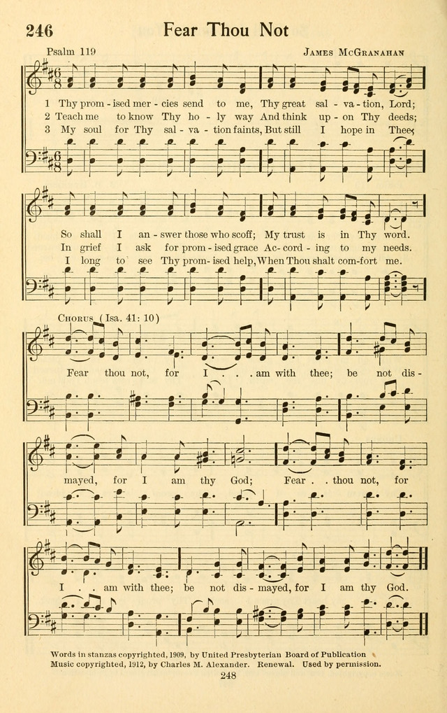 Bible Songs No. 4: a selection of psalms set to music, for use in sabbath schools, adult Bible classes, young people