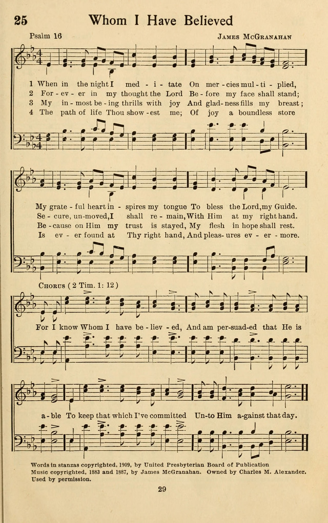 Bible Songs No. 4: a selection of psalms set to music, for use in sabbath schools, adult Bible classes, young people