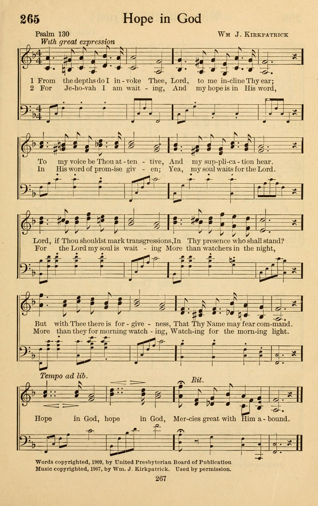 Bible Songs No. 4: a selection of psalms set to music, for use in sabbath schools, adult Bible classes, young people