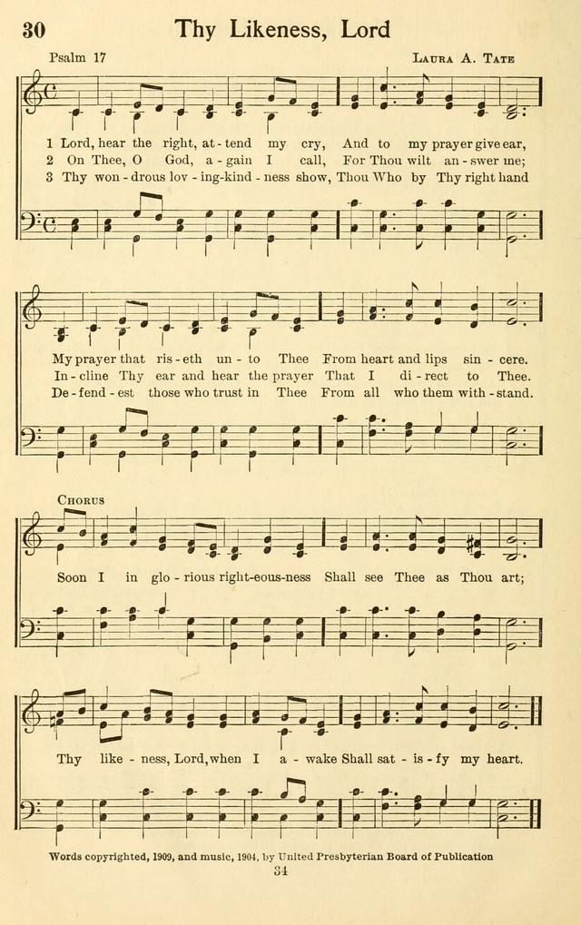 Bible Songs No. 4: a selection of psalms set to music, for use in sabbath schools, adult Bible classes, young people