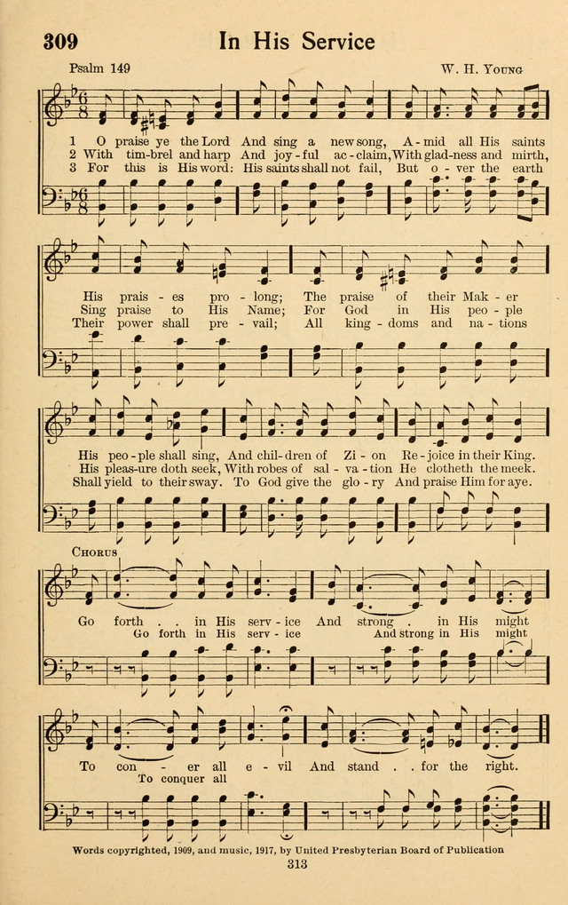 Bible Songs No. 4: a selection of psalms set to music, for use in sabbath schools, adult Bible classes, young people