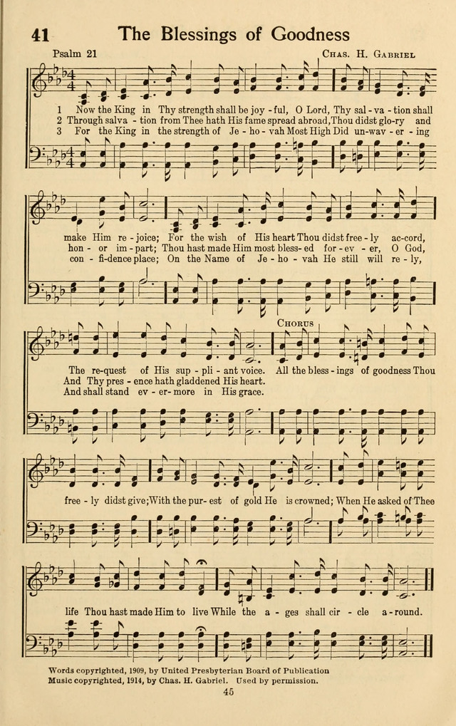 Bible Songs No. 4: a selection of psalms set to music, for use in sabbath schools, adult Bible classes, young people