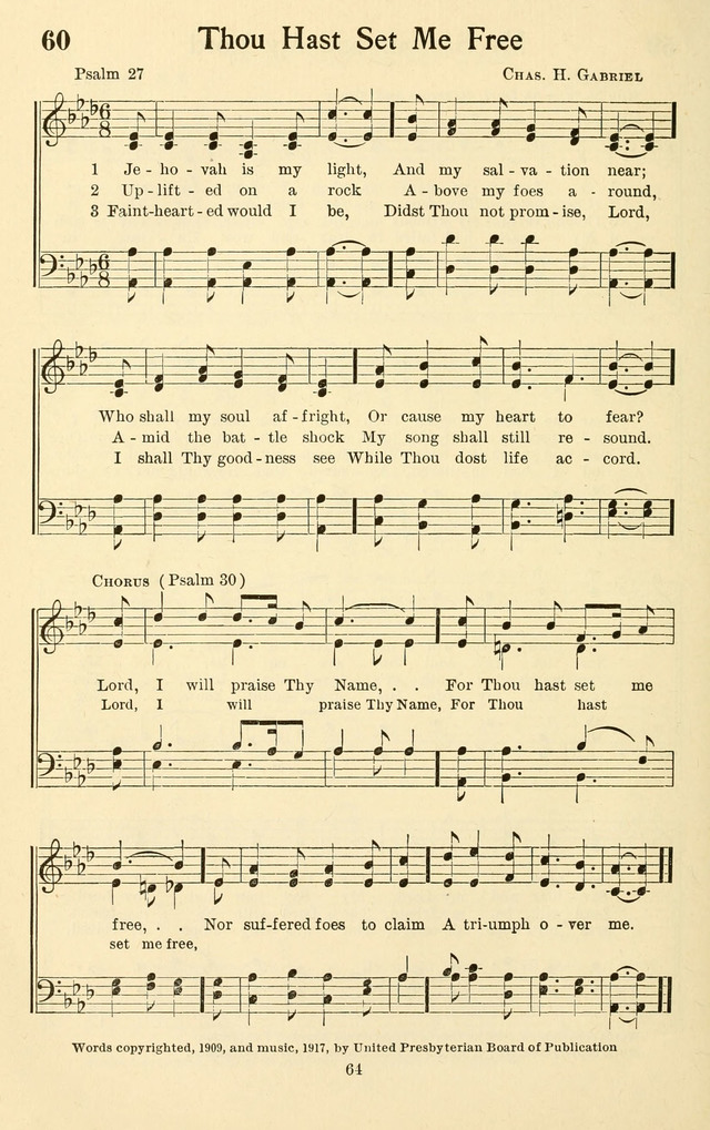 Bible Songs No. 4: a selection of psalms set to music, for use in sabbath schools, adult Bible classes, young people