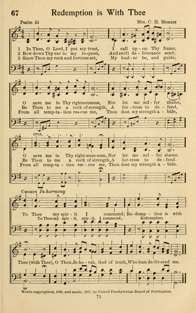 Bible Songs No. 4: a selection of psalms set to music, for use in sabbath schools, adult Bible classes, young people