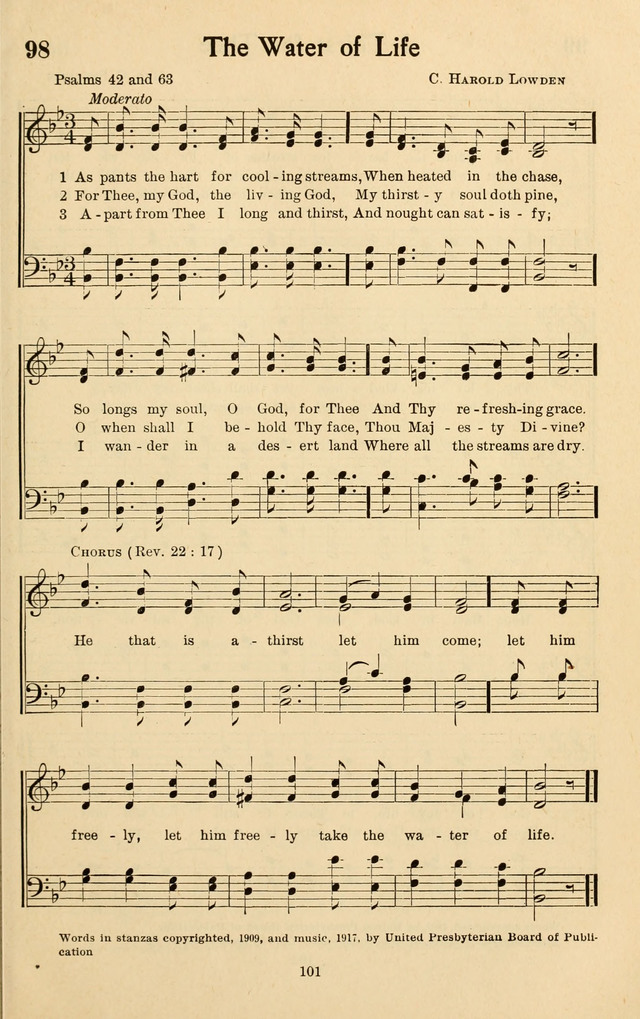 Bible Songs No. 4: a selection of psalms set to music, for use in sabbath schools, adult Bible classes, young people