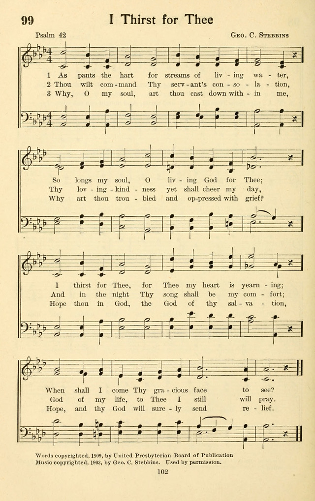 Bible Songs No. 4: a selection of psalms set to music, for use in sabbath schools, adult Bible classes, young people