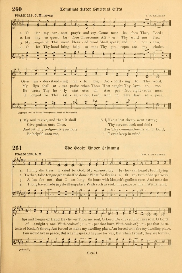 Bible Songs: a collection of psalms set to music for use in church and evangelistic services, prayer meetings, Sabbath schools, young people