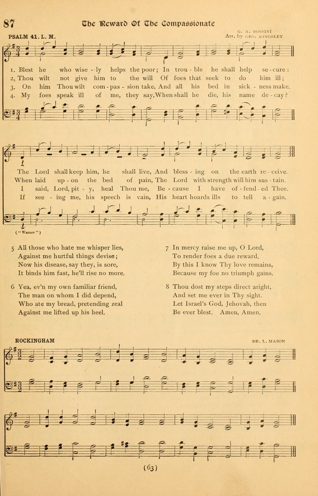 Bible Songs: a collection of psalms set to music for use in church and evangelistic services, prayer meetings, Sabbath schools, young people