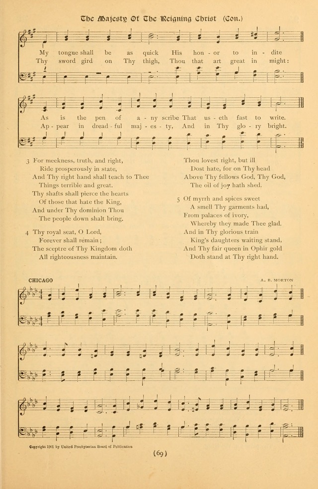 Bible Songs: a collection of psalms set to music for use in church and evangelistic services, prayer meetings, Sabbath schools, young people