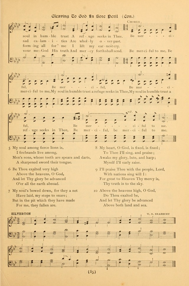 Bible Songs: a collection of psalms set to music for use in church and evangelistic services, prayer meetings, Sabbath schools, young people