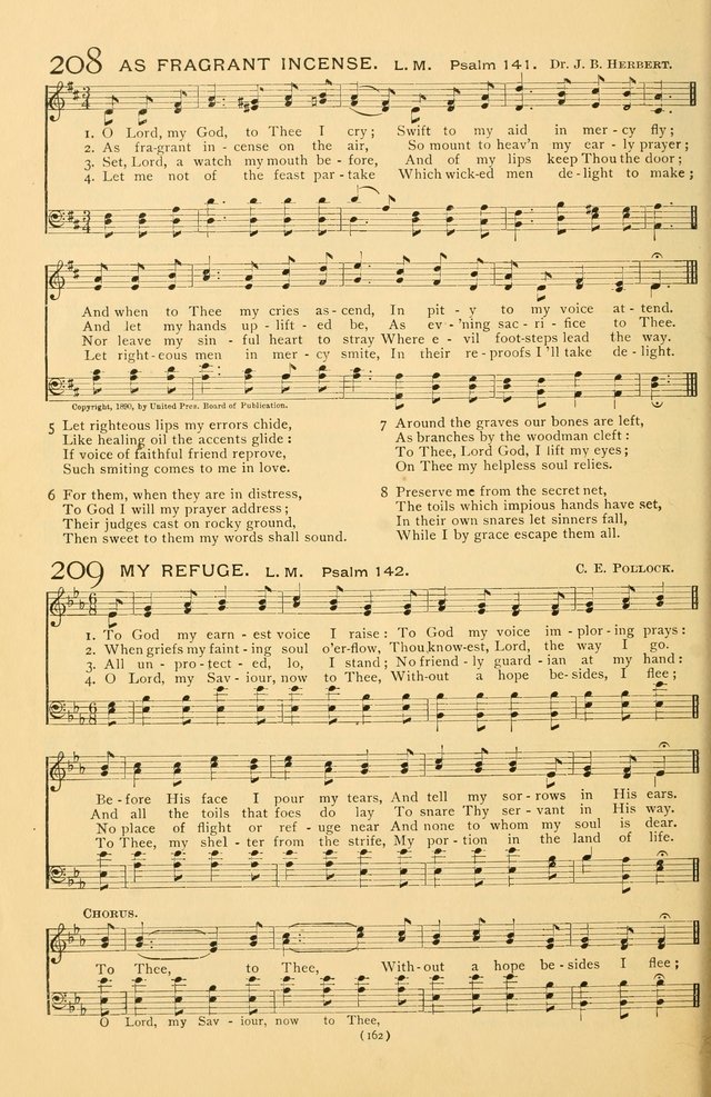 Bible Songs: consisting of selections from the Psalms set to music suitable for Sabbath Schools, prayer meetings, etc. page 162