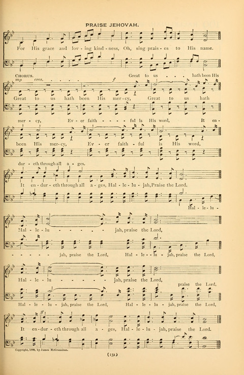 Bible Songs: consisting of selections from the Psalms set to music suitable for Sabbath Schools, prayer meetings, etc. page 111