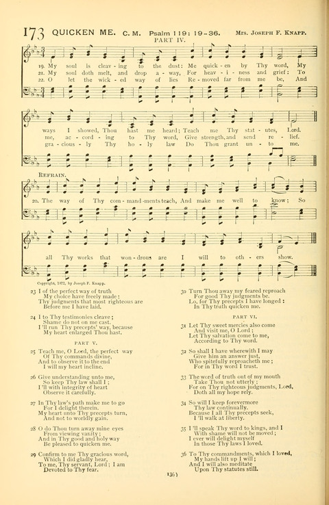 Bible Songs: consisting of selections from the Psalms set to music suitable for Sabbath Schools, prayer meetings, etc. page 116