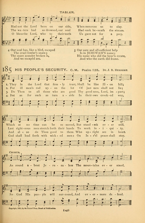 Bible Songs: consisting of selections from the Psalms set to music suitable for Sabbath Schools, prayer meetings, etc. page 127