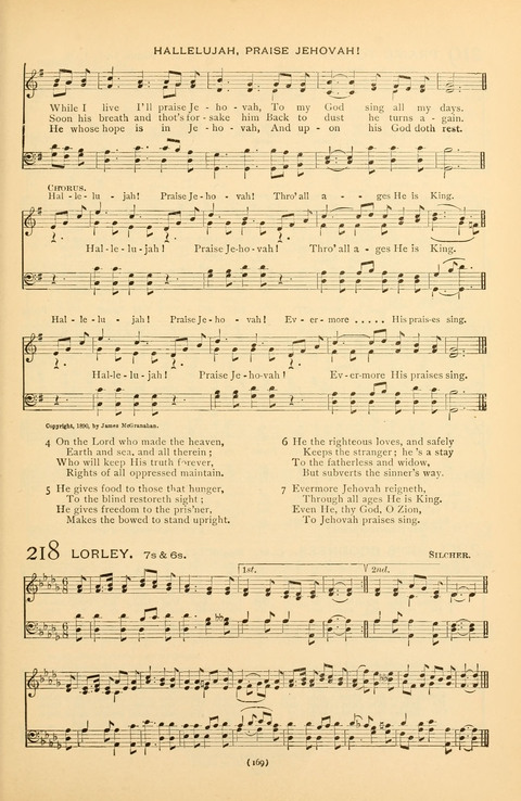 Bible Songs: consisting of selections from the Psalms set to music suitable for Sabbath Schools, prayer meetings, etc. page 149