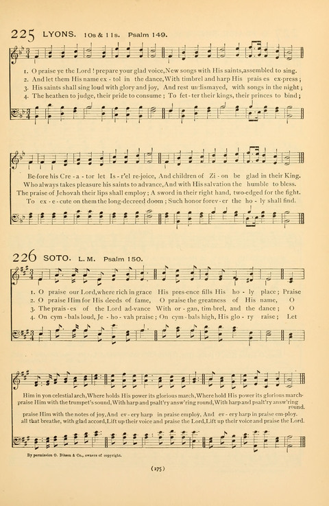 Bible Songs: consisting of selections from the Psalms set to music suitable for Sabbath Schools, prayer meetings, etc. page 155