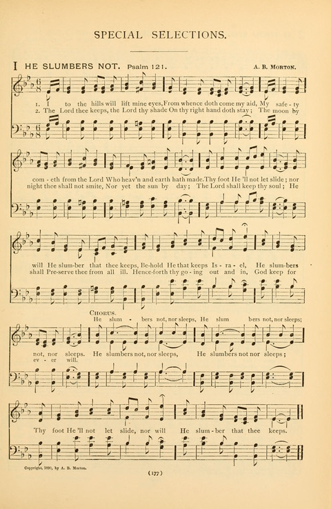 Bible Songs: consisting of selections from the Psalms set to music suitable for Sabbath Schools, prayer meetings, etc. page 157