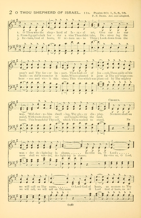 Bible Songs: consisting of selections from the Psalms set to music suitable for Sabbath Schools, prayer meetings, etc. page 158