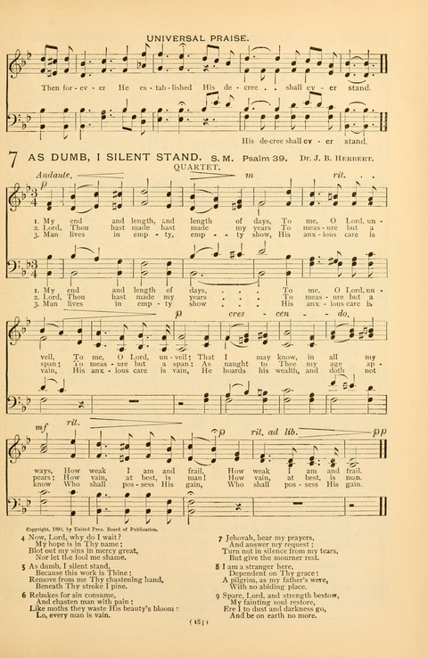 Bible Songs: consisting of selections from the Psalms set to music suitable for Sabbath Schools, prayer meetings, etc. page 163