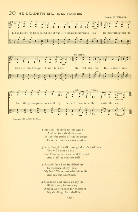 Bible Songs: consisting of selections from the Psalms set to music suitable for Sabbath Schools, prayer meetings, etc. page 176