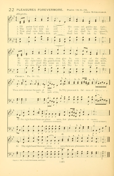 Bible Songs: consisting of selections from the Psalms set to music suitable for Sabbath Schools, prayer meetings, etc. page 178