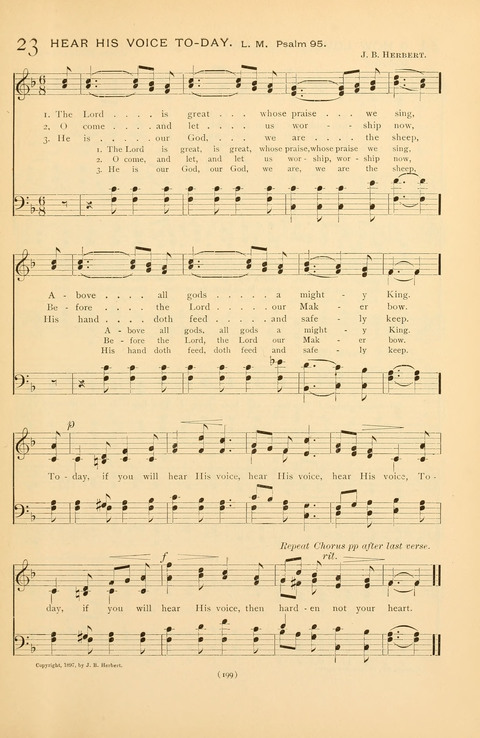 Bible Songs: consisting of selections from the Psalms set to music suitable for Sabbath Schools, prayer meetings, etc. page 179