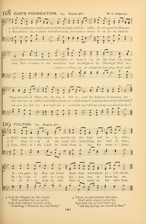 Bible Songs: consisting of selections from the Psalms set to music suitable for Sabbath Schools, prayer meetings, etc. page 75