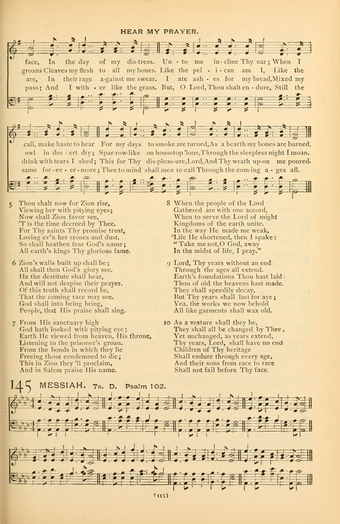 Bible Songs: consisting of selections from the Psalms set to music suitable for Sabbath Schools, prayer meetings, etc. page 93