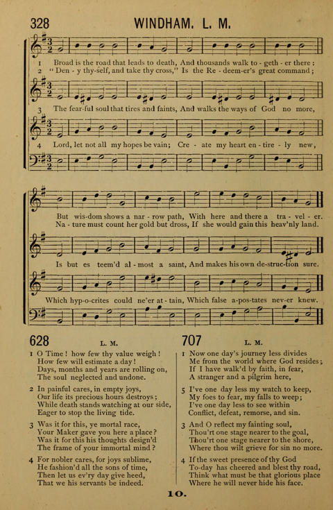 Bible School Echoes, and Sacred Hymns page 10