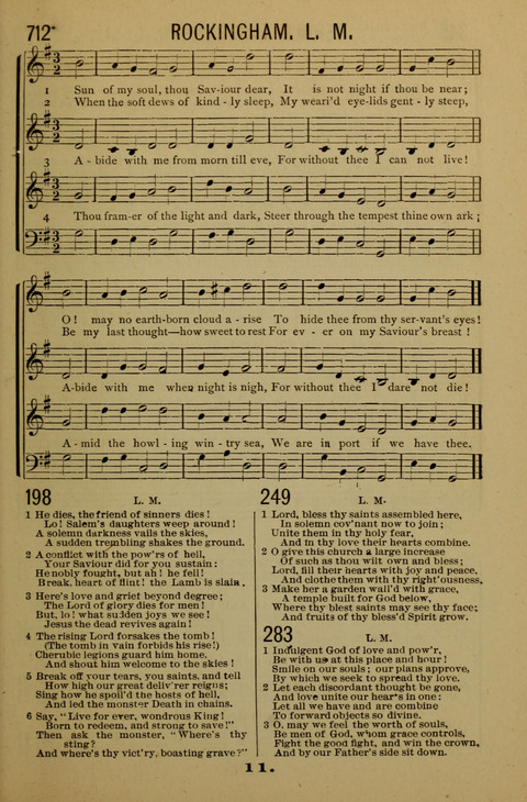 Bible School Echoes, and Sacred Hymns page 11