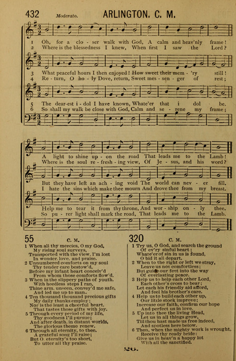 Bible School Echoes, and Sacred Hymns page 26