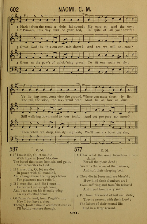 Bible School Echoes, and Sacred Hymns page 29