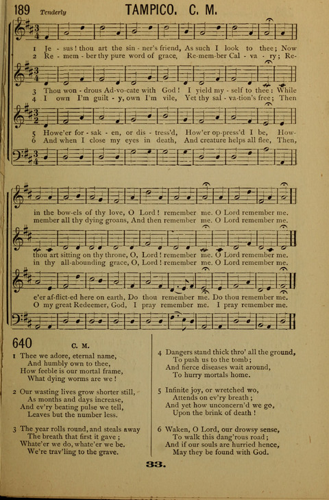 Bible School Echoes, and Sacred Hymns page 33