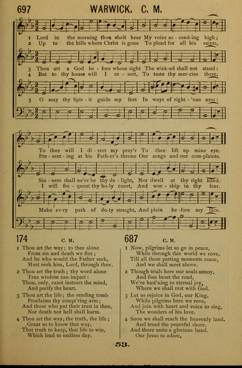 Bible School Echoes, and Sacred Hymns page 53